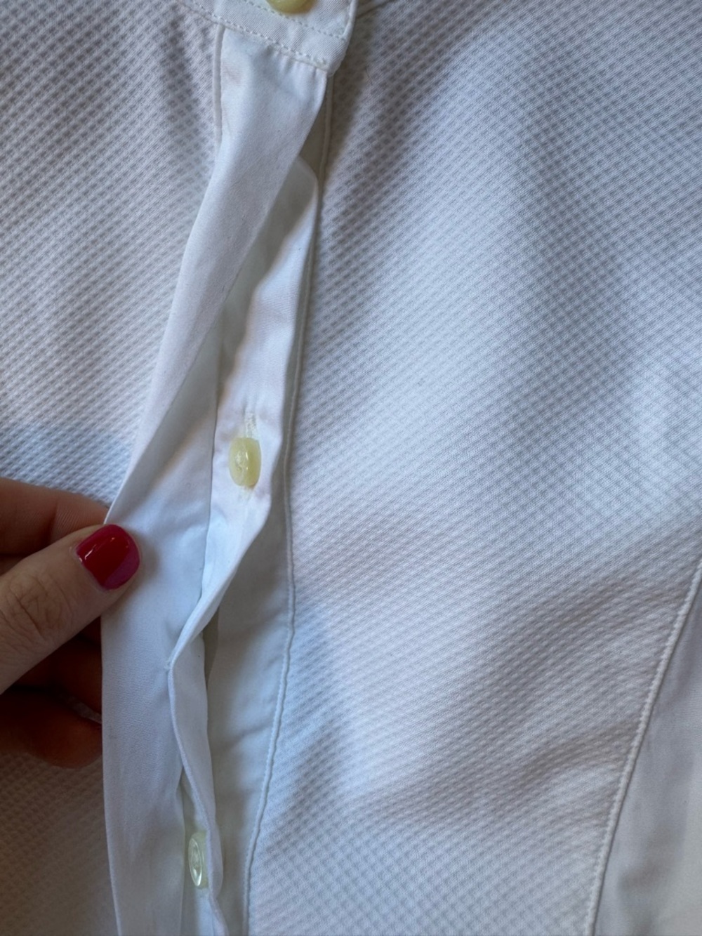 Ann Mashburn Crisp Tuxedo Tunic - Picture 4 of 5